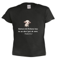 Tricou negru copii, Domnul este pastorul meu